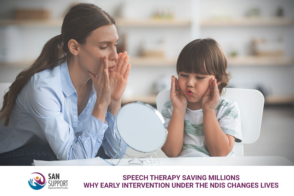 NDIS Speech Therapy: Why Early Intervention Changes Lives