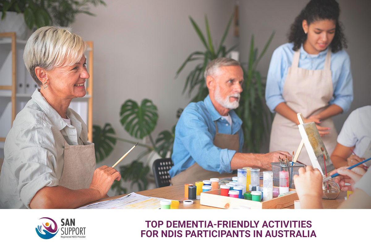 Top Dementia-Friendly Activities for NDIS Participants in Australia