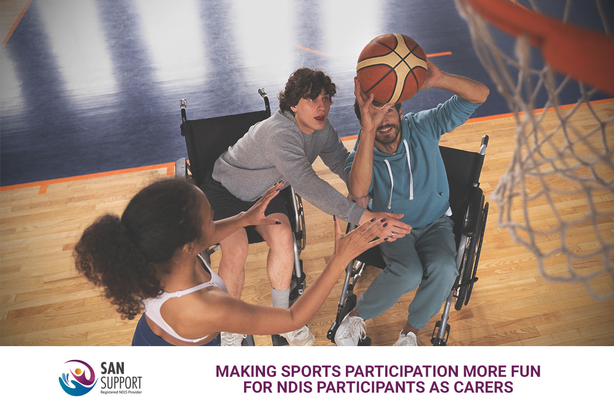 Making Sports Participation More Fun for NDIS Participants as Carers