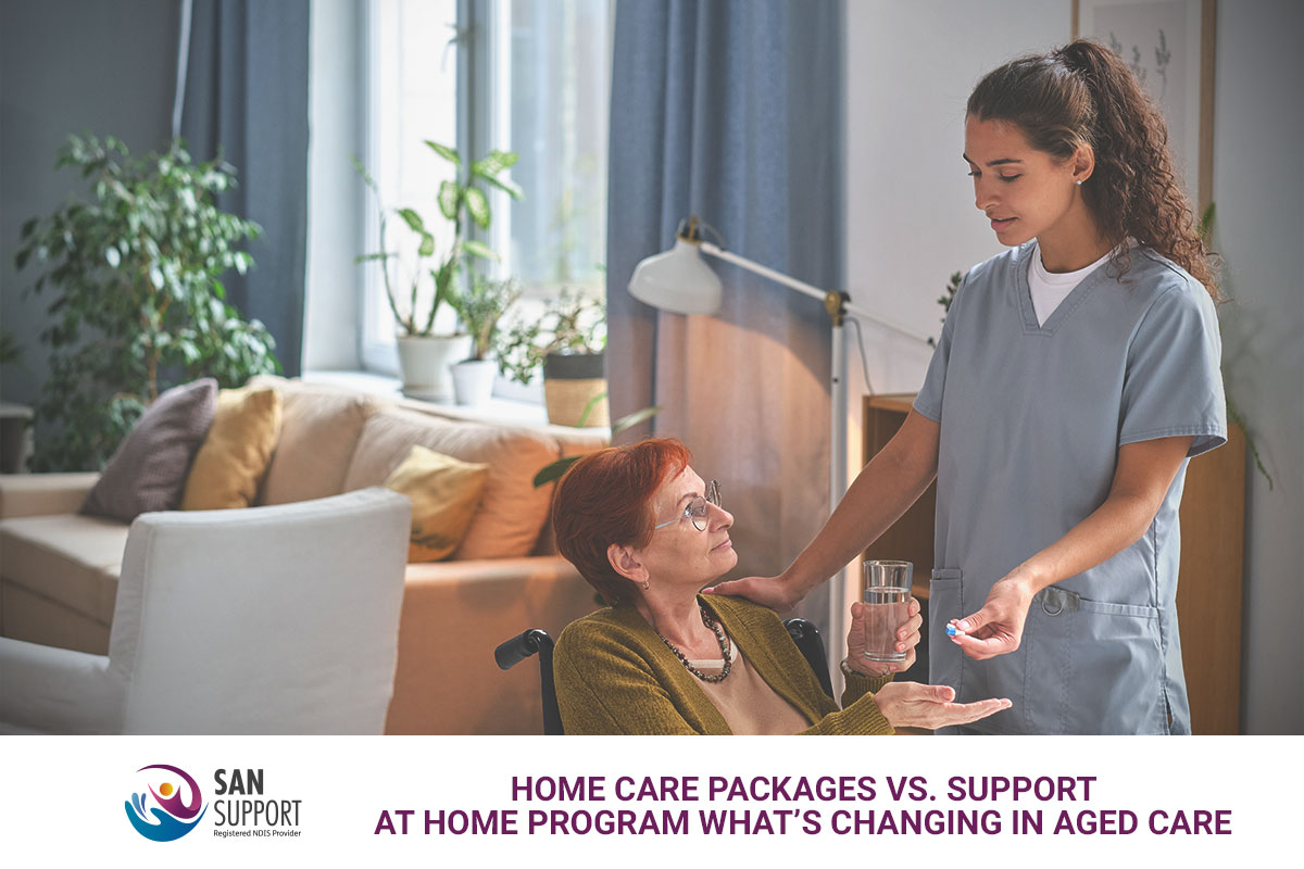 Home Care Packages vs. Support at Home Program