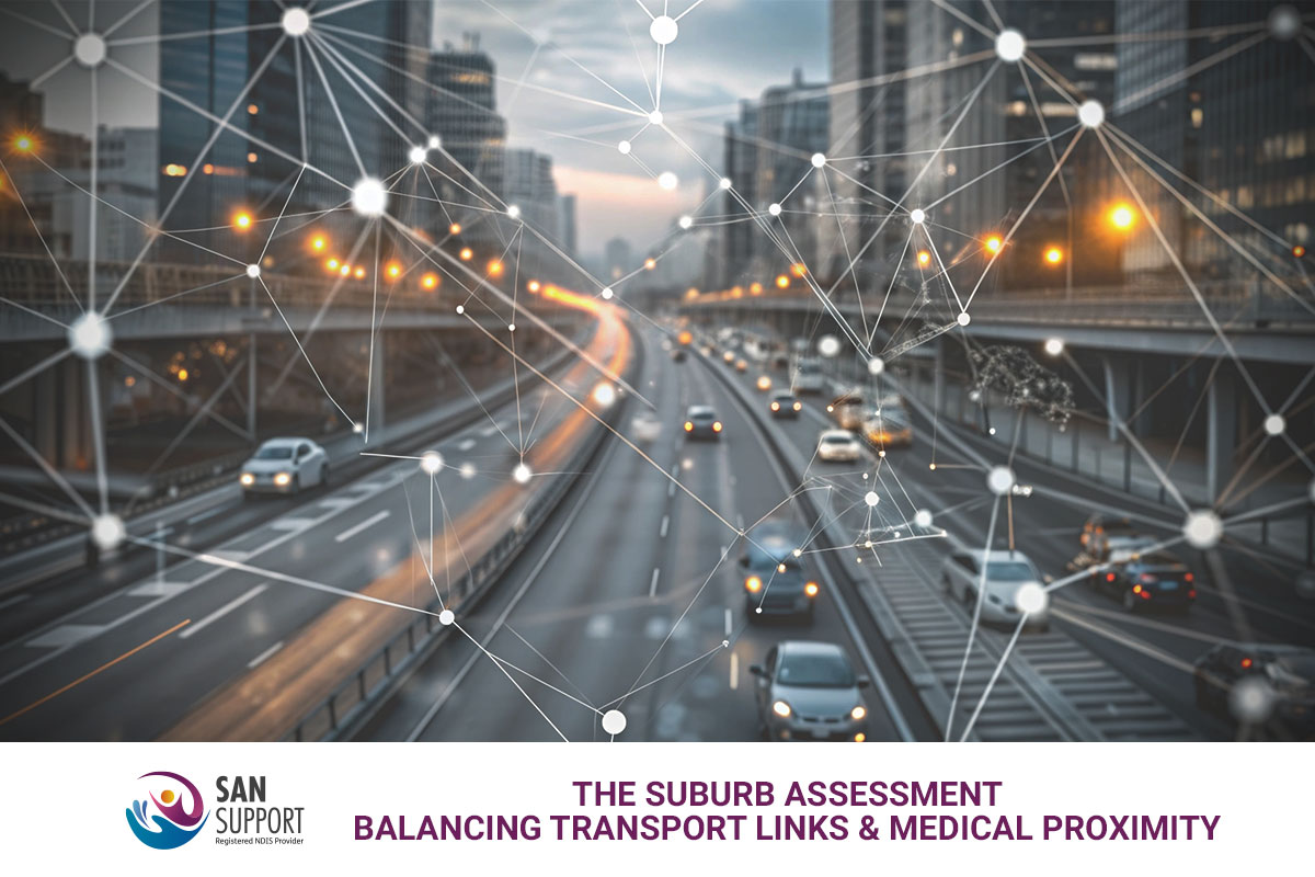 The Suburb Assessment: Balancing Transport Links and Medical Proximity in North vs. South Brisbane